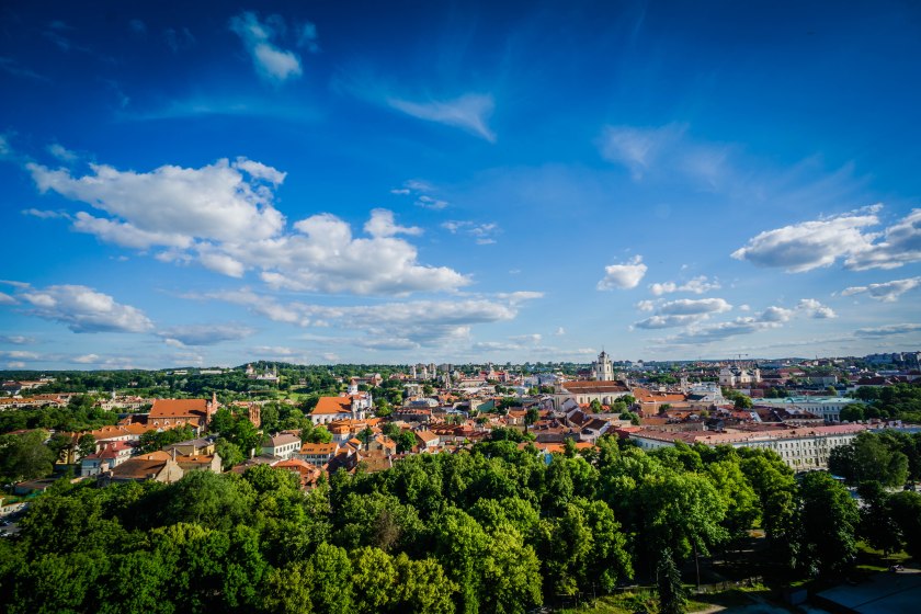 view-from-gediminas-tower-vilnius-lithuania